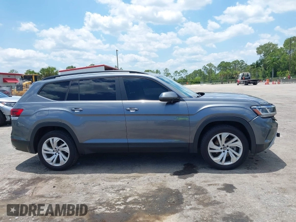2021 Volkswagen Atlas SE with VIN 1V2HR2CA9MC585740, listed as a IAAI auction lot 42279757 with 64,995 mi miles and . Bid and sale history available at DreamBid. Image 13.