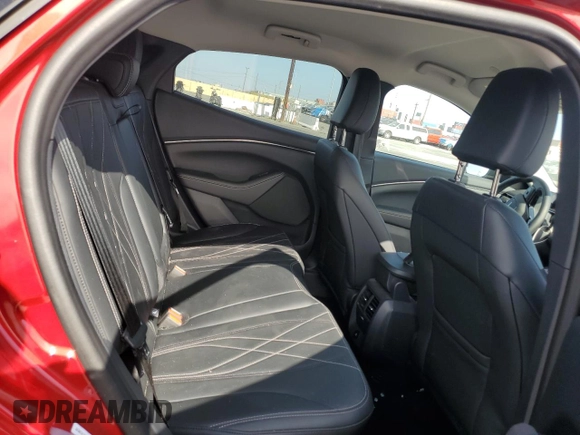 2024 Ford Mustang Mach-E Select with VIN 3FMTK1R44RMA21975, listed as a Copart auction lot 52915565 with 14,969 mi miles and Salvage title. Bid and sale history available at DreamBid. Image 12.
