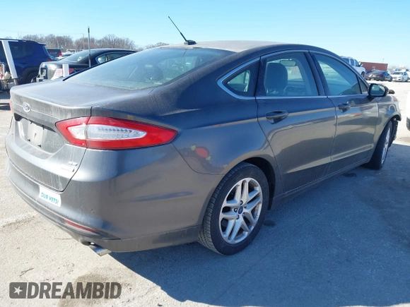 2016 Ford Fusion SE with VIN 3FA6P0HD0GR213477, listed as a IAAI auction lot 41675586 with 108,567 mi miles. Bid and sale history available at carsss.com. Image 4.