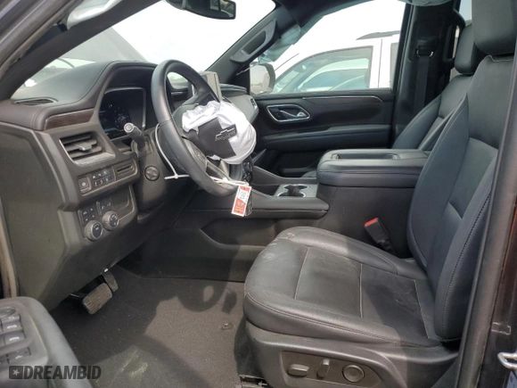 2023 Chevrolet Tahoe Z71 with VIN 1GNSKPKD4PR420515, listed as a Copart auction lot 47783215 with 38,342 mi miles and Salvage Title. Bid and sale history available at carsss.com. Image 7.
