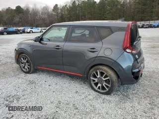2021 Kia Soul Turbo with VIN KNDJ53AF2M7742178, listed as a Copart auction lot 85120514 with 38,759 mi miles and Salvage Title. Bid and sale history available at DreamBid. Image 2.