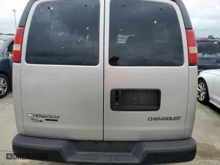2006 Chevrolet Express Passenger with VIN 1GAHG39U661222916, listed as a Copart auction lot 74605164 with 0 mi miles and Salvage Title. Bid and sale history available at carsss.com. Image 6.