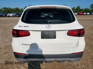 2021 Mercedes-Benz GLC 300 with VIN W1N0G8DB8MF940662, listed as a Copart auction lot 58817955 with 48,925 mi miles and Salvage title. Bid and sale history available at DreamBid. Image 6.