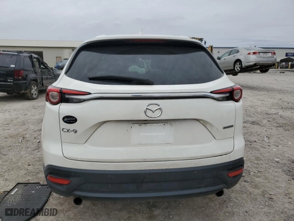 2020 Mazda CX-9 Touring with VIN JM3TCACY6L0402838, listed as a Copart auction lot 47088705 with 0 mi miles and Salvage Title. Bid and sale history available at carsss.com. Image 6.