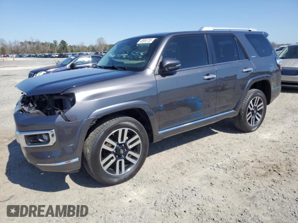 2019 Toyota 4Runner SR5 with VIN JTEBU5JR4K5717087, listed as a Copart auction lot 48665755 with 59,086 mi miles and Salvage title. Bid and sale history available at DreamBid. Image 1.