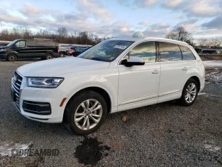 2019 Audi Q7 Premium z VIN WA1AHAF71KD031268, wystawiony jako Copart lot #87387164 z przebiegiem 22 853 mil mil oraz Szkoda całkowita • Salvage title. Historia ofert i sprzedaży dostępna na DreamBid. Obrazek 1.