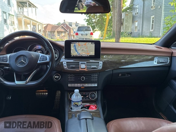 2015 Mercedes-Benz CLS 400 with VIN WDDLJ6HB2FA145827, listed as a Copart auction lot 66033305 with 147,562 mi miles and Clean title. Bid and sale history available at DreamBid. Image 9.