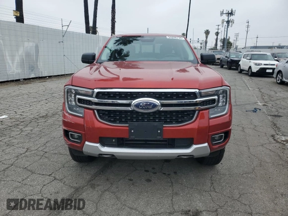 2024 Ford Ranger XLT with VIN 1FTER4HH5RLE09913, listed as a Copart auction lot 54896735 with 22,918 mi miles and Salvage title. Bid and sale history available at DreamBid. Image 5.