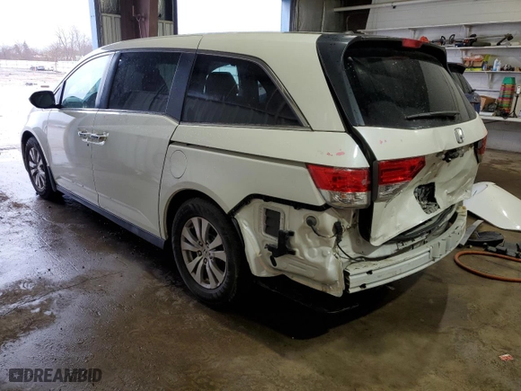 2016 Honda Odyssey EX-L with VIN 5FNRL5H61GB050471, listed as a Copart auction lot 51173675 with 72,768 mi miles and Salvage Title. Bid and sale history available at carsss.com. Image 2.