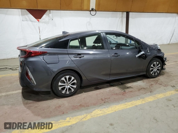 2022 Toyota Prius LE with VIN JTDKAMFP9N3210281, listed as a Copart auction lot 43341595 with 10,502 mi miles and Salvage title. Bid and sale history available at DreamBid. Image 3.