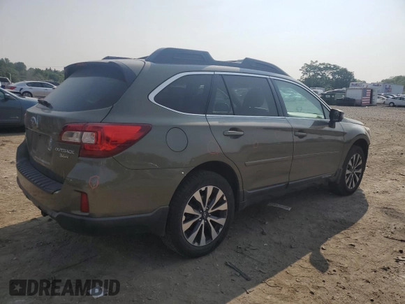 2015 Subaru Outback Limited with VIN 4S4BSELC0F3215189, listed as a Copart auction lot 59930765 with 190,314 mi miles and Salvage title. Bid and sale history available at DreamBid. Image 3.