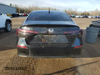 2024 Honda Civic Sedan EX with VIN 2HGFE2F36RH109808, listed as a Copart auction lot 81100254 with 46,439 mi miles and Salvage Title. Bid and sale history available at carsss.com. Image 6.