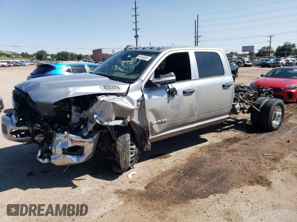 2022 Ram 3500 Tradesman with VIN 3C63RRGLXNG226189, listed as a Copart auction lot 68140534 with 0 mi miles and Salvage Title. Bid and sale history available at carsss.com. Image 1.