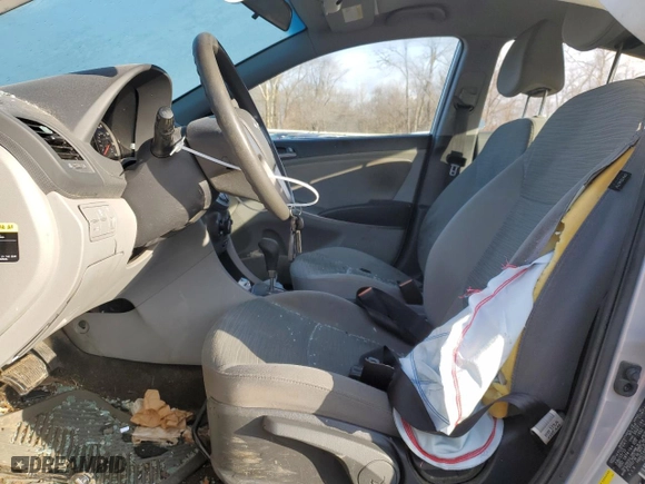 2016 Hyundai Accent SE with VIN KMHCT4AE7GU961893, listed as a Copart auction lot 47421825 with 151,078 mi miles and Salvage Title. Bid and sale history available at carsss.com. Image 7.