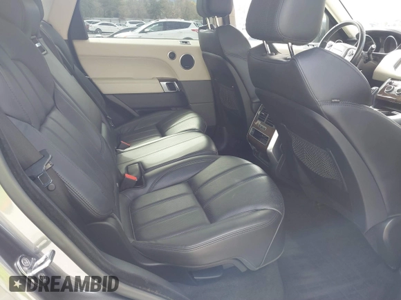 2016 Land Rover Range Rover Sport HSE with VIN SALWR2VF4GA556933, listed as a IAAI auction lot 41757697 with 50,558 mi miles and . Bid and sale history available at DreamBid. Image 8.