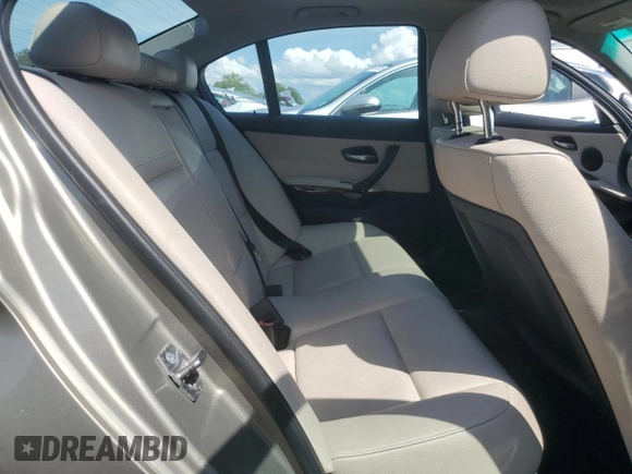 2011 BMW 3 Series 328i with VIN WBAPH5C55BA440544, listed as a Copart auction lot 61557015 with 135,252 mi miles and Salvage title. Bid and sale history available at DreamBid. Image 10.