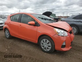 2014 Toyota Prius One with VIN JTDKDTB38E1073950, listed as a Copart auction lot 53983465 with 109,222 mi miles and Salvage Title. Bid and sale history available at DreamBid. Image 4.