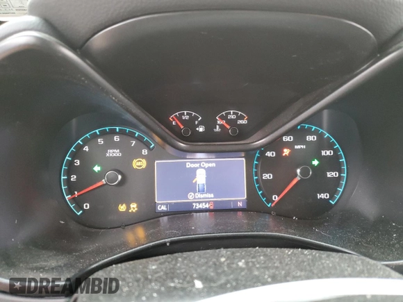 2020 Chevrolet Colorado 4WD Z71 z VIN 1GCGTDEN8L1201046, wystawiony jako Copart lot #46695215 z przebiegiem 73 454 mil mil oraz Szkoda całkowita • Salvage title. Historia ofert i sprzedaży dostępna na DreamBid. Obrazek 9.