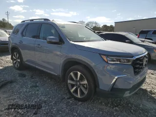 2024 Honda Pilot Touring with VIN 5FNYG2H79RB004803, listed as a Copart auction lot 49702415 with 27,406 mi miles and Salvage title. Bid and sale history available at DreamBid. Image 4.