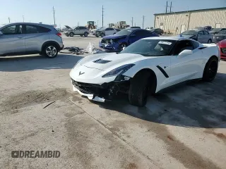 2017 Chevrolet Corvette 1LT with VIN 1G1YB2D75H5113871, listed as a Copart auction lot 73677114 with 0 mi miles and Salvage Title. Bid and sale history available at carsss.com. Image 13.