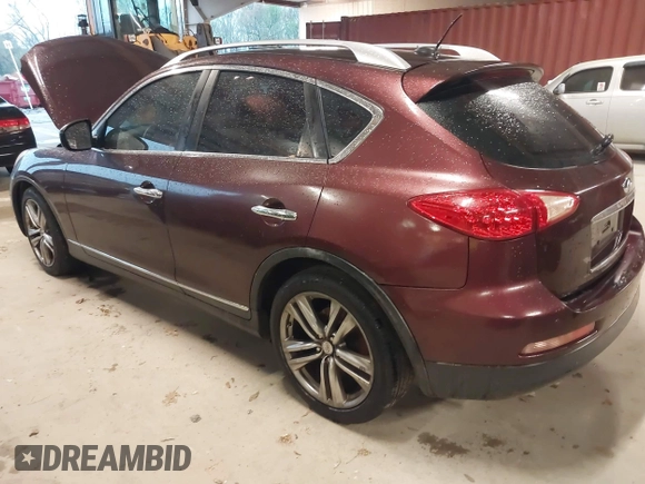 2011 Infiniti EX Journey with VIN JN1AJ0HP9BM801141, listed as a IAAI auction lot 41928045 with 171,122 mi miles. Bid and sale history available at carsss.com. Image 3.