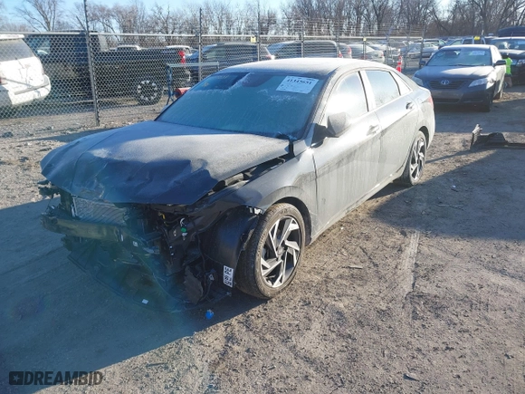 2024 Hyundai Elantra SEL with VIN KMHLS4DG3RU843312, listed as a IAAI auction lot 41345651 with 3,394 mi miles. Bid and sale history available at carsss.com. Image 17.