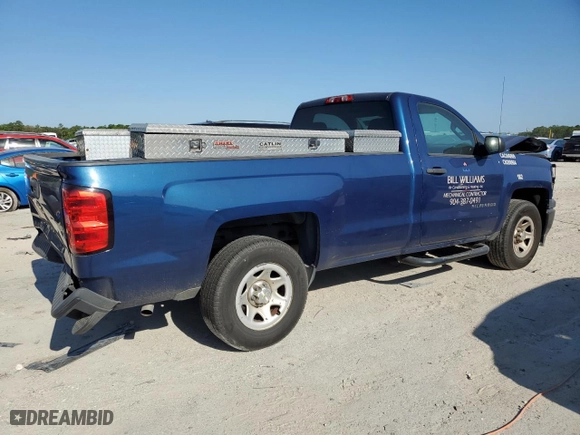 2015 Chevrolet Silverado 1500 Work Truck with VIN 1GCNCPEH2FZ169106, listed as a Copart auction lot 52957155 with 177,956 mi miles and Salvage Title. Bid and sale history available at carsss.com. Image 3.