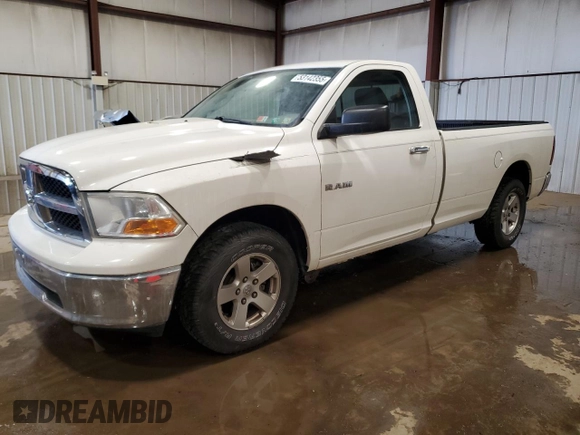 2009 Dodge 1500 SLT with VIN 1D3HB16P79J516569, listed as a Copart auction lot 53142355 with 156,439 mi miles and Salvage Title. Bid and sale history available at carsss.com. Image 1.