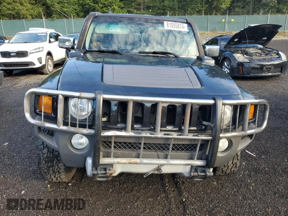 2008 Hummer H3 SUV Alpha with VIN 5GTEN13L988121005, listed as a Copart auction lot 81055874 with 114,457 mi miles and Salvage Title. Bid and sale history available at carsss.com. Image 5.