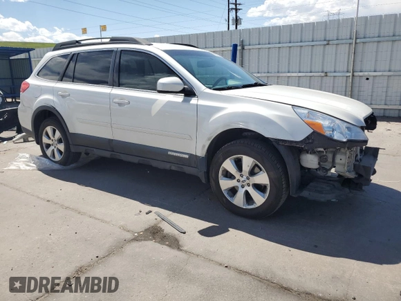 2012 Subaru Outback Limited with VIN 4S4BREJC3C2234335, listed as a Copart auction lot 57821585 with 141,029 mi miles and Salvage title. Bid and sale history available at DreamBid. Image 4.