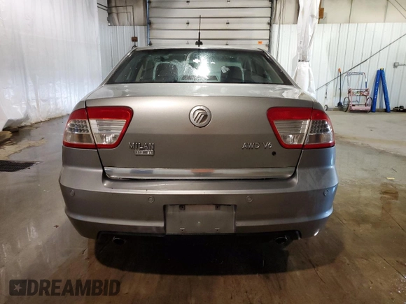 2009 Mercury Milan Premier with VIN 3MEHM02159R619380, listed as a Copart auction lot 70838384 with 172,203 mi miles and Salvage title. Bid and sale history available at DreamBid. Image 6.