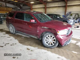 2017 Dodge Durango SXT with VIN 1C4RDJAG2HC606424, listed as a Copart auction lot 45712375 with 117,942 mi miles and Salvage Title. Bid and sale history available at DreamBid. Image 4.