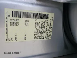 2011 Nissan Maxima SV with VIN 1N4AA5AP9BC861601, listed as a Copart auction lot 52743865 with 149,987 mi miles and Salvage Title. Bid and sale history available at DreamBid. Image 14.
