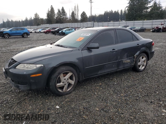 2004 Mazda 6 i with VIN 1YVFP80C045N12892, listed as a Copart auction lot 86513924 with 230,683 mi miles and Salvage Title. Bid and sale history available at DreamBid. Image 1.