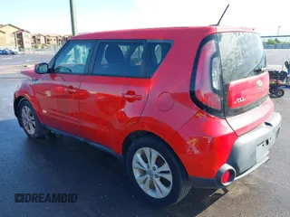 2015 Kia Soul + with VIN KNDJP3A55F7754300, listed as a IAAI auction lot 42082055 with 118,406 mi miles. Bid and sale history available at carsss.com. Image 3.