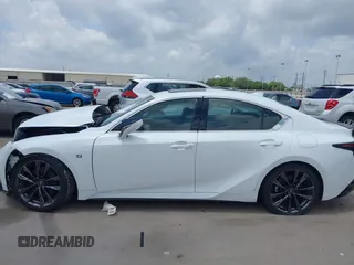 2023 Lexus IS 350 F Sport with VIN JTHGZ1B26P5071871, listed as a IAAI auction lot 42103497 with 16,456 mi miles and . Bid and sale history available at DreamBid. Image 15.