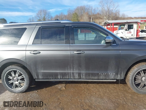 2018 Ford Expedition Max Platinum with VIN 1FMJK1MTXJEA38800, listed as a IAAI auction lot 41144759 with 127,571 mi miles and . Bid and sale history available at DreamBid. Image 13.
