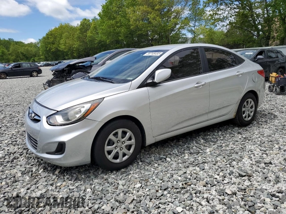 2012 Hyundai Accent GLS z VIN KMHCT4AE9CU183560, wystawiony jako Copart lot #56748485 z przebiegiem 178 553 mil mil oraz Tytuł czysty. Historia ofert i sprzedaży dostępna na DreamBid. Obrazek 1.