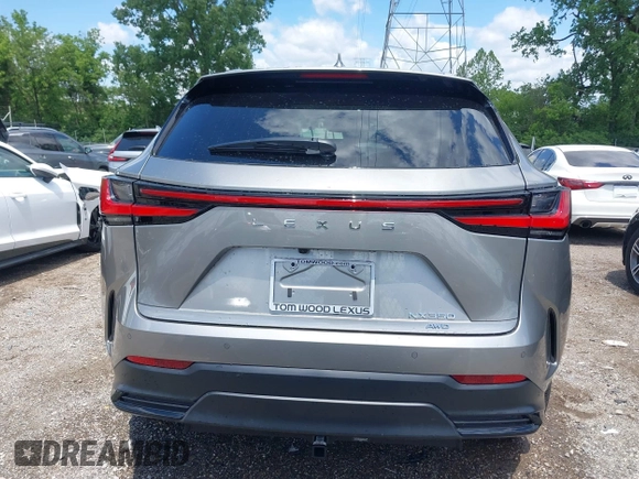 2025 Lexus NX 350 with VIN 2T2AGCEZ3SC080391, listed as a IAAI auction lot 42331282 with 1,464 mi miles and . Bid and sale history available at DreamBid. Image 17.