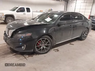 2010 Lincoln MKS w/EcoBoost with VIN 1LNHL9FT3AG615341, listed as a IAAI auction lot 41216464 with 113,508 mi miles. Bid and sale history available at carsss.com. Image 2.