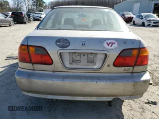 2000 Honda Civic LX with VIN 1HGEJ6676YL024485, listed as a Copart auction lot 42587424 with 176,591 mi miles and Clean Title. Bid and sale history available at carsss.com. Image 6.