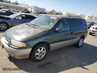 2002 Nissan Quest GXE with VIN 4N2ZN15T72D802927, listed as a Copart auction lot 74231464 with 125,236 mi miles and Salvage Title. Bid and sale history available at carsss.com. Image 1.