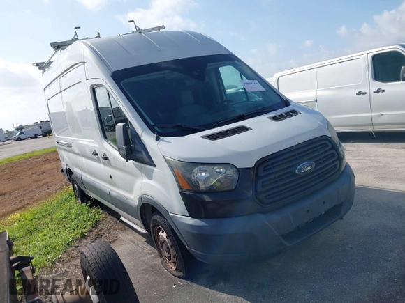 2017 Ford Transit with VIN 1FTYR2XM0HKA58414, listed as a IAAI auction lot 40800755 with 103,205 mi miles and . Bid and sale history available at DreamBid. Image 1.