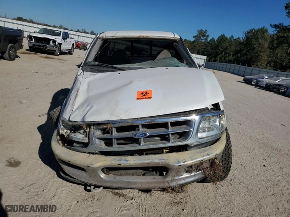 1998 Ford F-150 Standard with VIN 1FTZF18W3WNB48174, listed as a Copart auction lot 83483844 with 0 mi miles and Salvage Title. Bid and sale history available at carsss.com. Image 5.