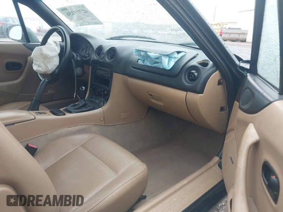 1999 Mazda MX-5 Miata with VIN JM1NB3539X0123231, listed as a IAAI auction lot 42314156 with 154,755 mi miles and . Bid and sale history available at DreamBid. Image 5.