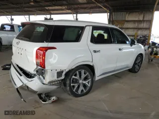 2021 Hyundai Palisade Limited with VIN KM8R54HE2MU290476, listed as a Copart auction lot 48822965 with 77,564 mi miles and Salvage Title. Bid and sale history available at carsss.com. Image 3.