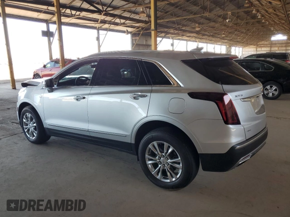 2020 Cadillac XT5 Premium Luxury AWD with VIN 1GYKNDRS4LZ124935, listed as a Copart auction lot 62177965 with 35,671 mi miles and Salvage title. Bid and sale history available at DreamBid. Image 2.