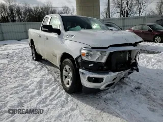 2021 Ram 1500 Big Horn with VIN 1C6SRFBT5MN786712, listed as a Copart auction lot 42678225 with 0 mi miles and Clean Title. Bid and sale history available at carsss.com. Image 11.