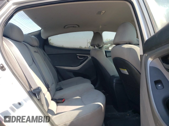 2013 Hyundai Elantra GLS with VIN 5NPDH4AE1DH233633, listed as a Copart auction lot 60449585 with 124,839 mi miles and Clean title. Bid and sale history available at DreamBid. Image 10.