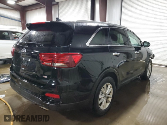 2019 Kia Sorento LX with VIN 5XYPGDA39KG437261, listed as a Copart auction lot 48175935 with 73,566 mi miles and Salvage Title. Bid and sale history available at DreamBid. Image 3.